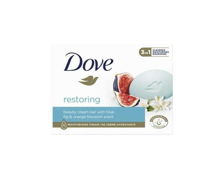 Dove Renewing 3in1 Bar Soap Blue Fig & Orange Blossom 90g