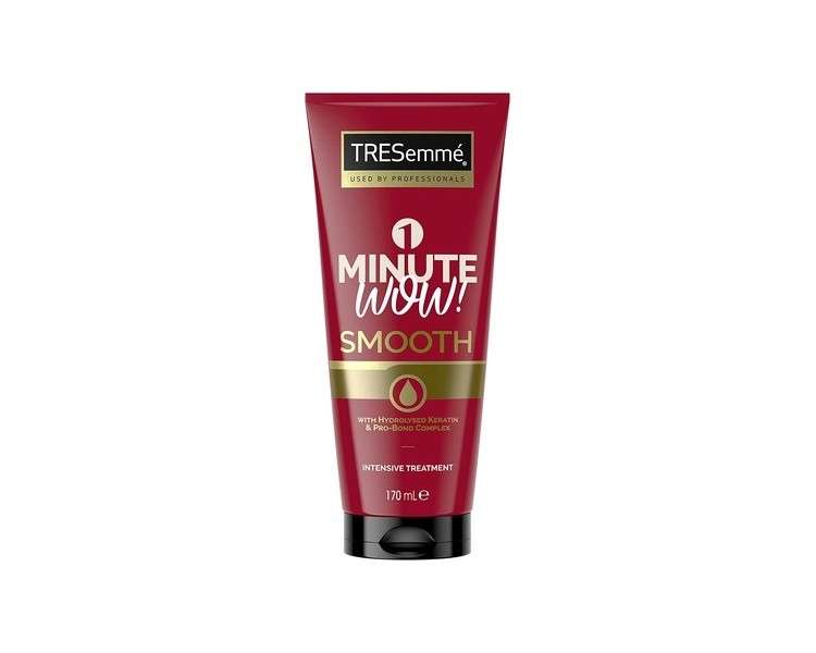 TreSemme 1 Minute Wow Smooth Intensive Hair Treatment with Hydrolysed Keratin and Pro-Bond Complex 170ml