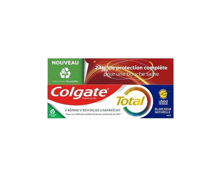 Colgate Total Natural Whitening Defense Toothpaste 75ml