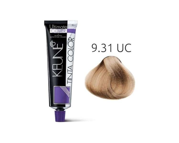 Keune Tinta Color Ultimate Cover Hair Color 9.31 UC 60ml