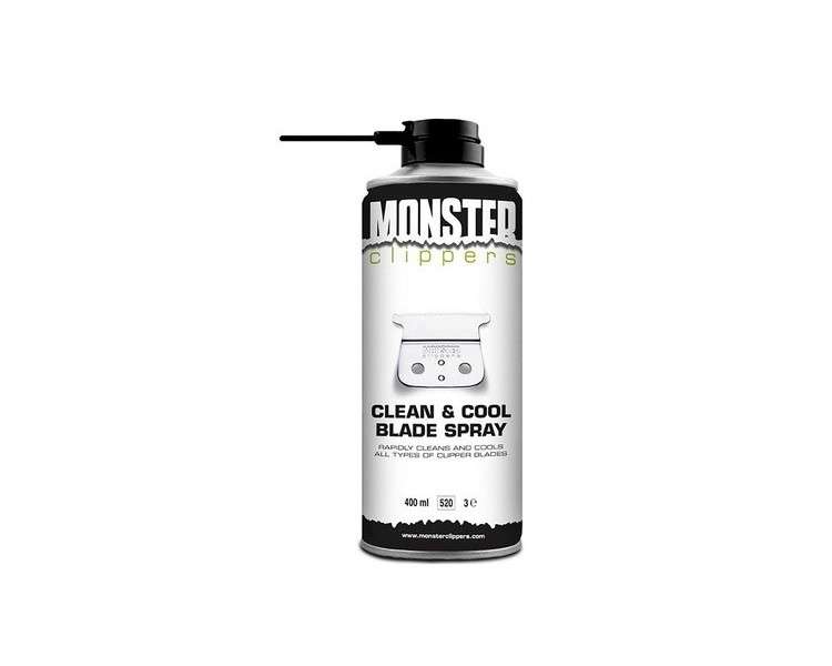 Monster Clippers Clean & Cool Blade Spray 400ml