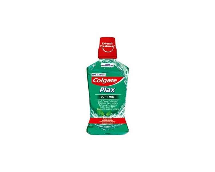 Colgate Plax Soft Mint Mouthwash 500ml