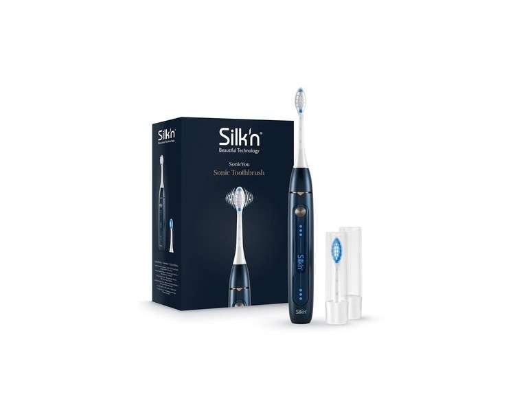 Silk'n SonicYou Dark Blue Sonic Toothbrush with 300 Days Battery Life