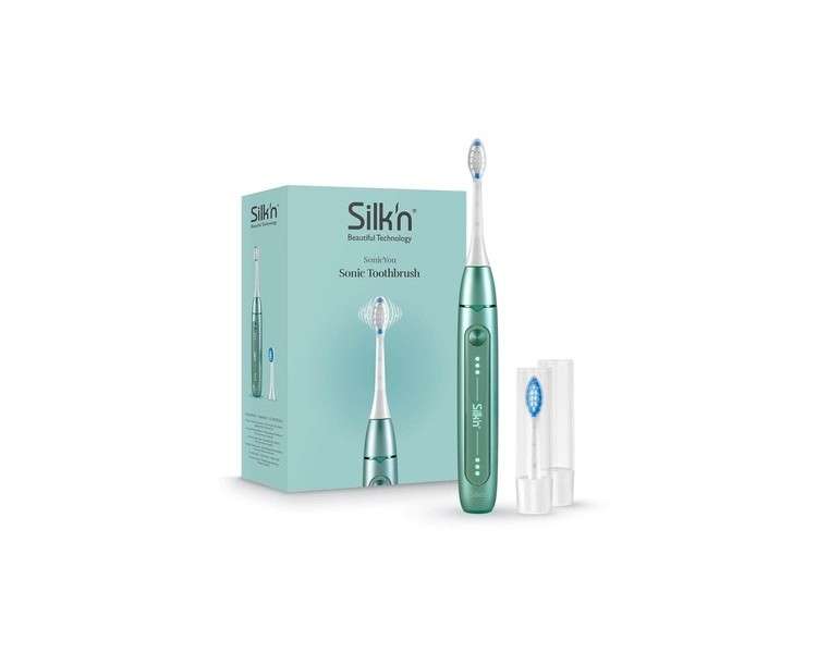 Silk'n SonicYou Mint Green Sonic Toothbrush with 300 Days Battery Life