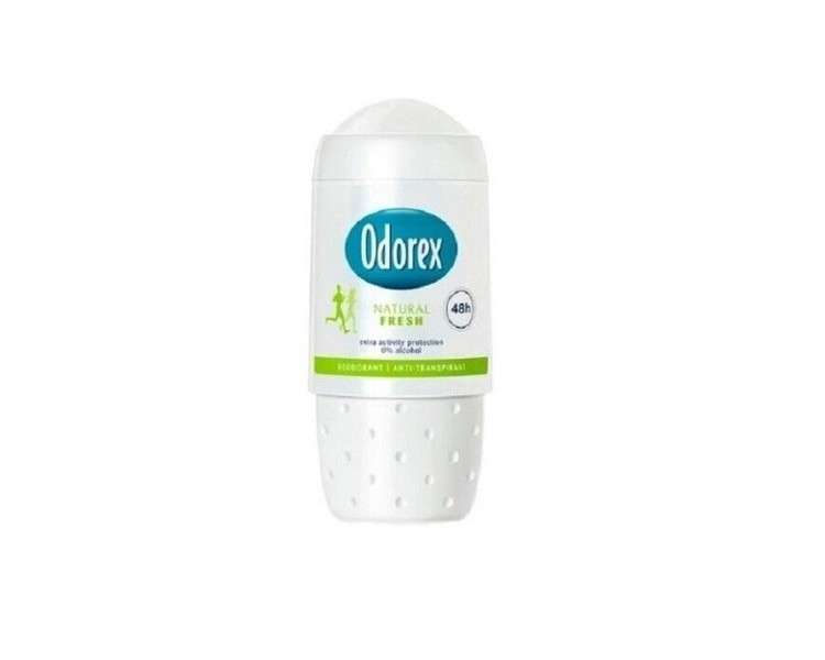 Odorex Unisex Deodorant Roll-On Natural Fresh 50ml