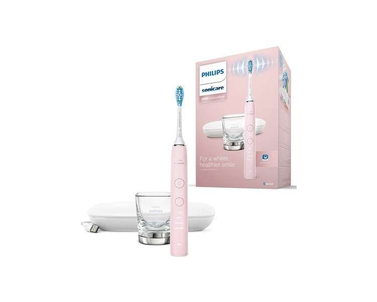 Philips Sonicare DiamondClean 9000 Sonic Electric Toothbrush with App Pink