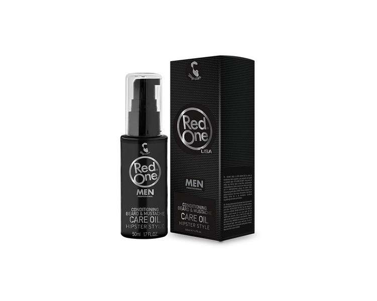 Red One Conditioning Beard & Mustache Argan Oil 50ml