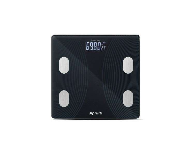 Aprilla Bluetooth Digital Scale 26x26x2cm