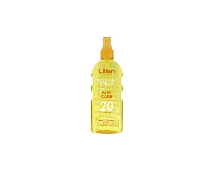 Transparent Spray Sunscreen SPF 20 200ml