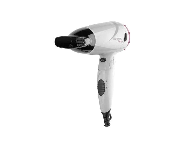 Concept Household Beautiful VV5740 Hair Dryer 1500W with Folding Handle (Pink)