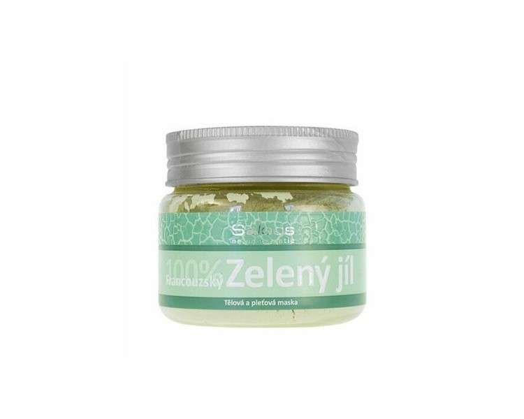 Saloos Green Clay Body and Face Mask 80g