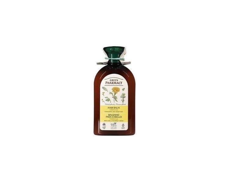 Green Pharmacy Calendula Rosemary Oil Toning Balm for Greasy Oily Hair 300ml