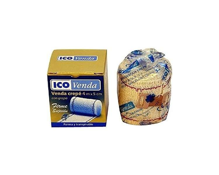 Venda Crepe Elastic Bandage 10m x 10cm