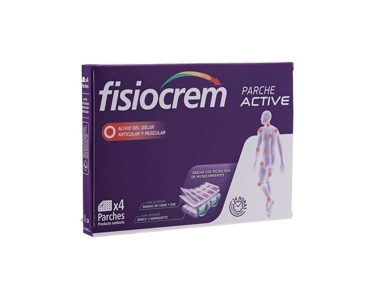 Fisiocrem Active Patch 4 Units