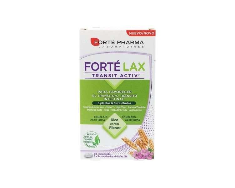 Forté Pharma Forte Lax Transit Activ 30 Tablets