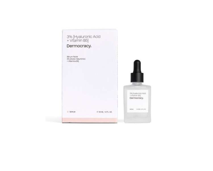 3% Hyaluronic Acid and Vitamin B5 Face Serum 30ml