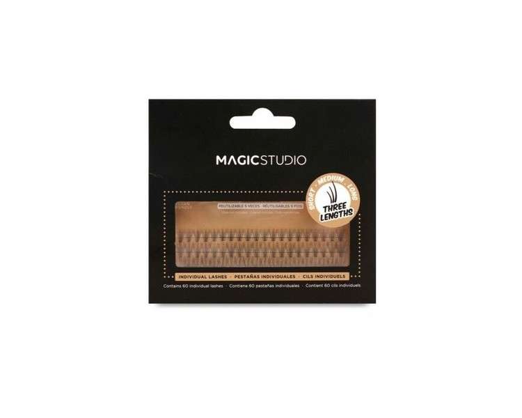 Magic Studio Mink Individual False Eyelashes 60 Units