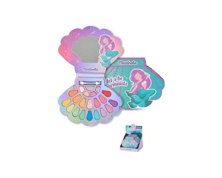 Aquarius Cosmetics Make-up Let's Be Mermaids with Eyeshadow Palette 18x14x1cm