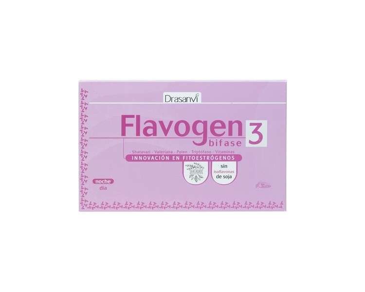 DRASANVI FLAVOGEN BIFASE 3 Unique Standard 60 Capsules