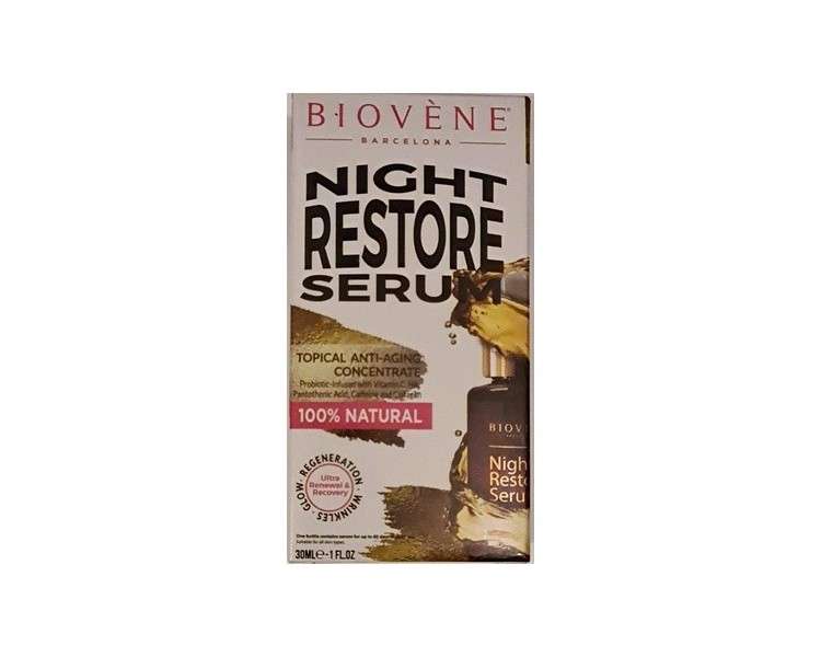 Biovene Barcelona Night Restore Serum