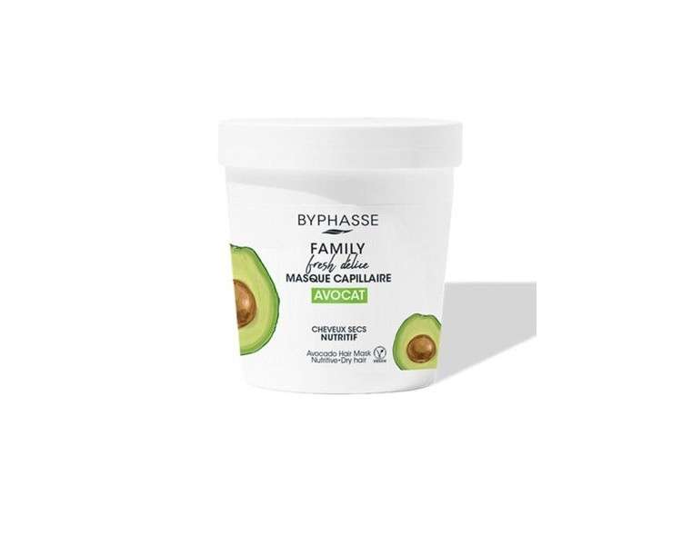 Haar Byphasse Family Fresh Delice Hair Mask for Dry Hair 250ml