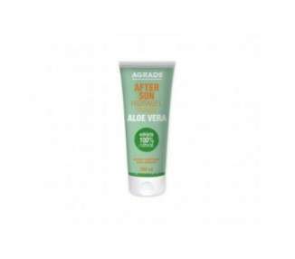 Hydragel Lotion AfterSun Aloe Vera 100% Natural Moisturizing Cream for After Sun 200ml - Agrado