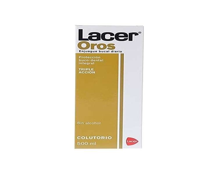 Lacer Gold Mouthwash 500ml