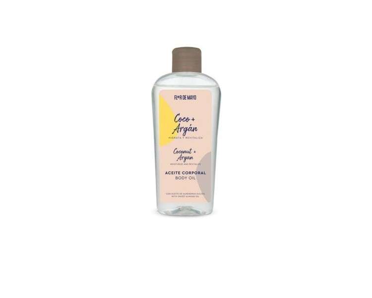 Moisturizing Body Oil with Coconut and Argan 200ml