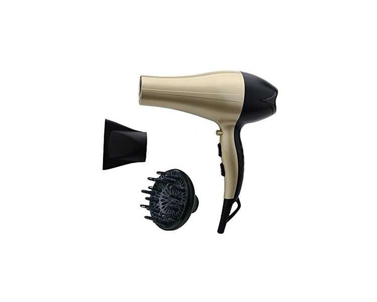 EDM Hair Dryer with Diffuser 2200-2400W