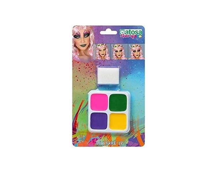 Atosa BL Carnival Makeup Assorted Colors 20 x 12 cm