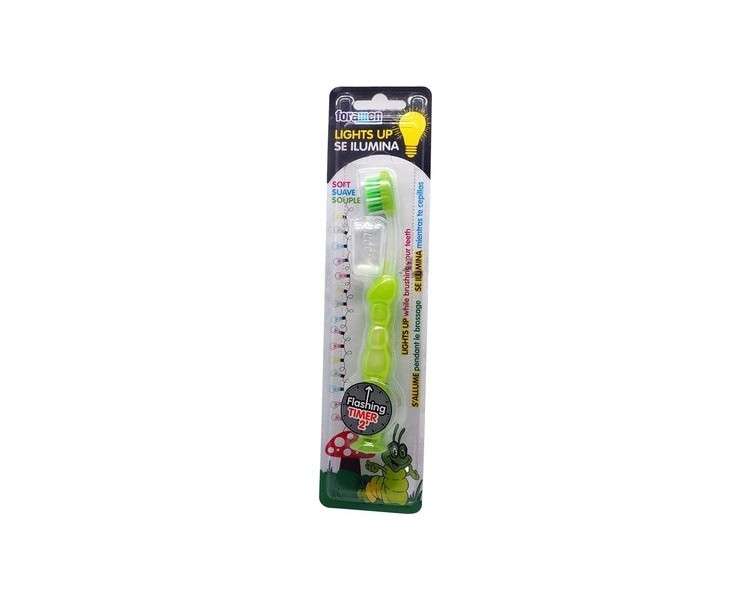 Children's Toothbrush Foramen Worm Light