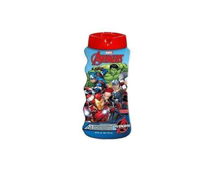 The Avengers 2 in 1 Gel and Shampoo 475ml