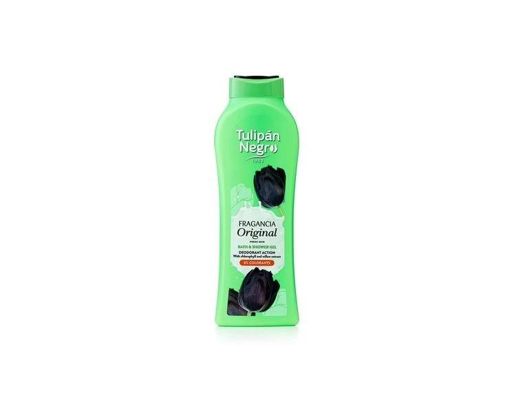 Tulipan Negro Original Shower Gel 600ml + 120ml