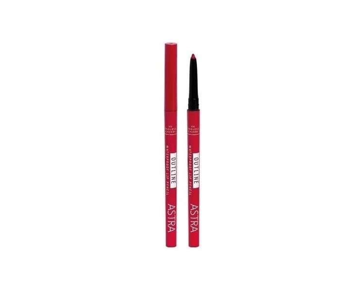 Astra Outline Waterproof Lip Pencil Endless Cherry 06ea.