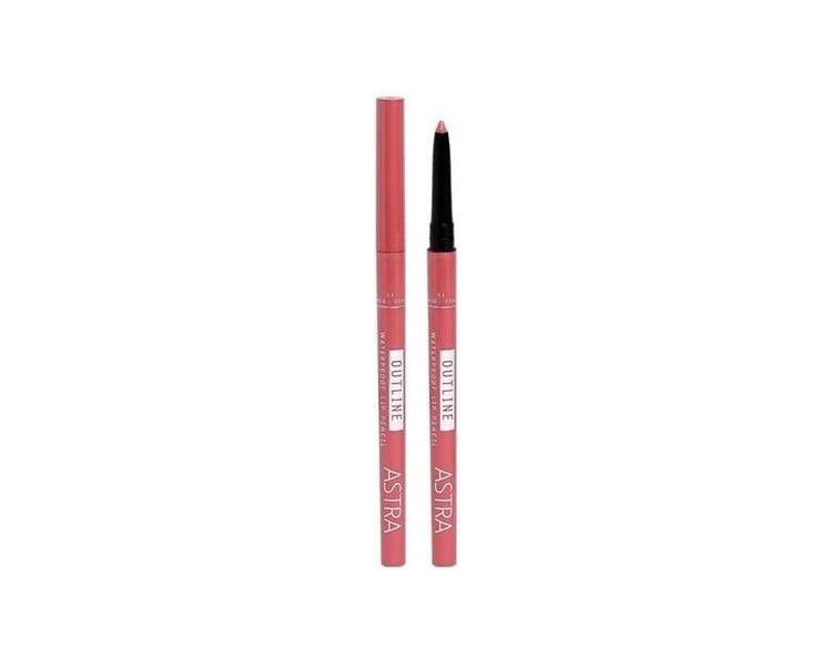 Astra Outline Waterproof Lip Pencil 01 Nude Vibe