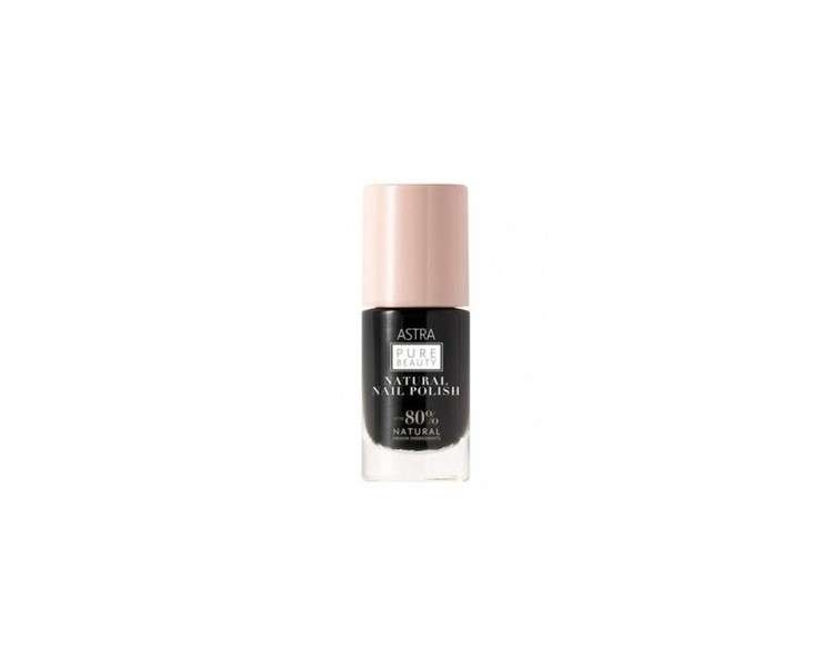 ASTRA Pure Beauty Natural Nail Polish N. 0016 Black Rice