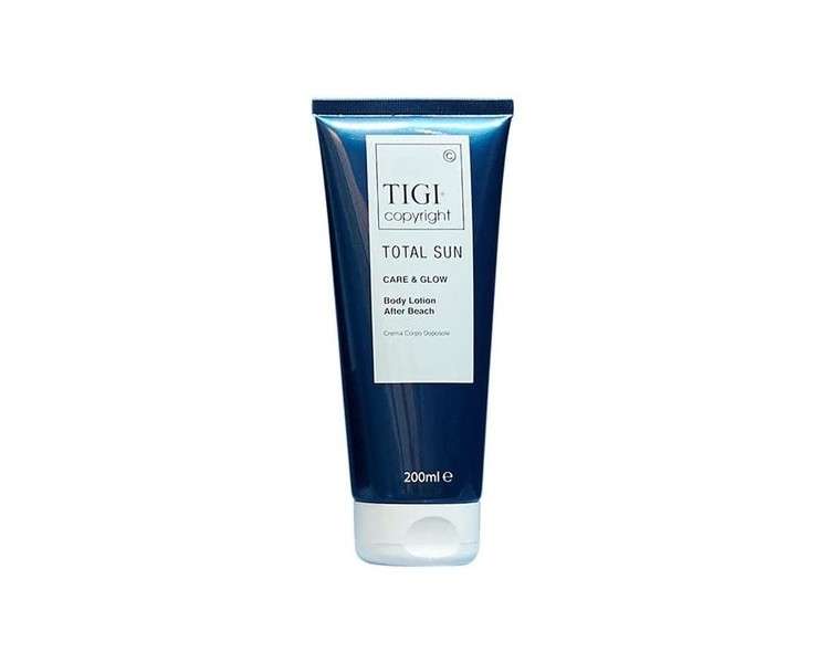 Tigi Copyright Total Sun Care & Glow Body Lotion After Beach 200ml - After Sun Care for Women Milk