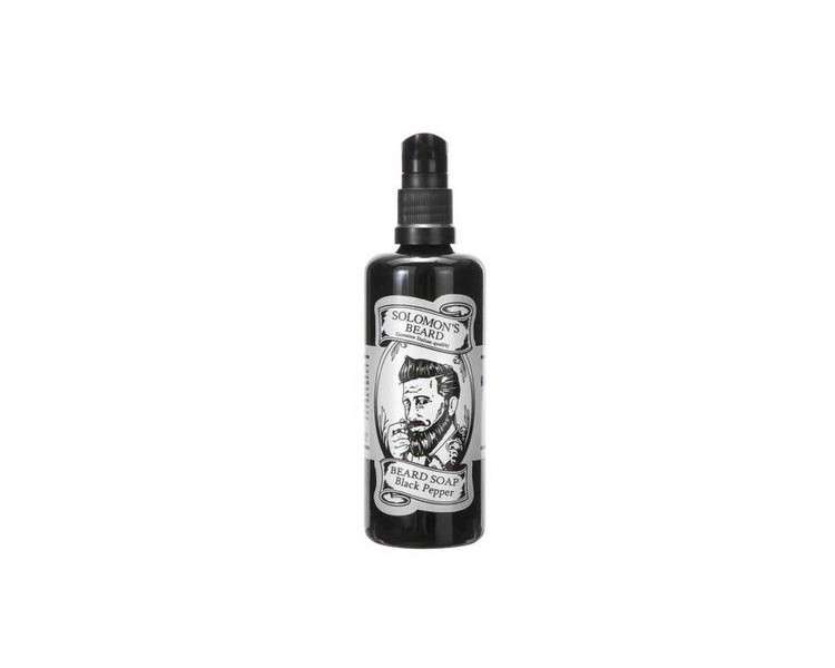 Solomon's Beard Black Pepper Beard Soap 100ml