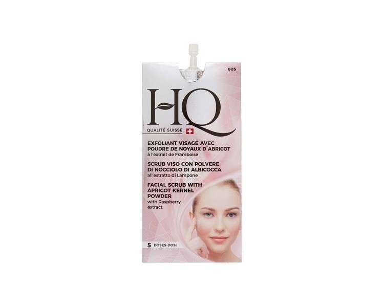 HQ Face Exfoliant with Kernel Powder 5 Doses 15ml HQ