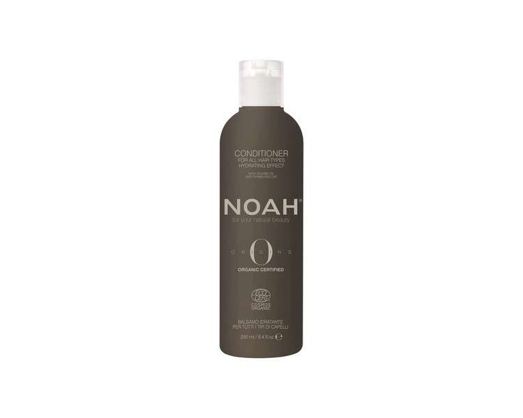NOAH Origins COSMOS ORGANIC Hydrating Conditioner For All Hair Types 250ml - Made in Italy - Cruelty Free Nickel Tested