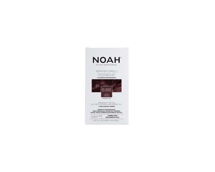 Noah Hair Color No. 6.66 Dark Blonde Red 140ml