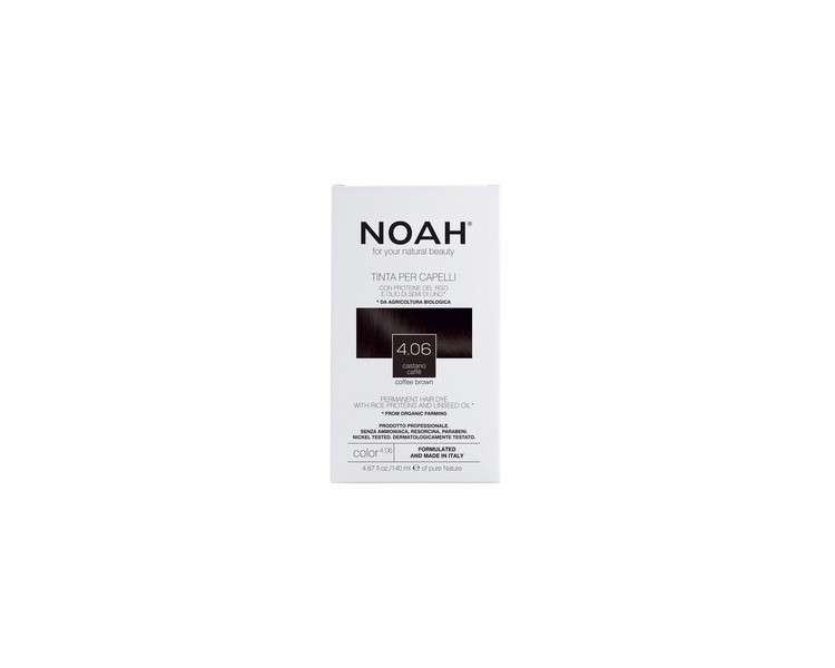 Noah Hair Color No. 4.06 Coffee Brown 140ml