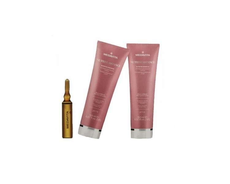 MEDAVITA Fall Protection Treatment Ampoules 7ml x 12 with Shampoo and Mask