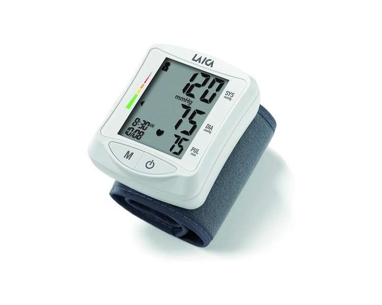 Laica BM1006W Fully Automatic Wrist Blood Pressure and Pulse Monitor