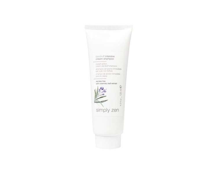 Simply Zen Dandruff Intensive Cream Shampoo 125ml for Women - Anti-Dandruff - For Scalp with Dandruff