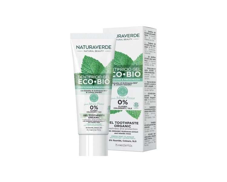 Natura Bio Toothpaste with Echinacea Extract 75ml