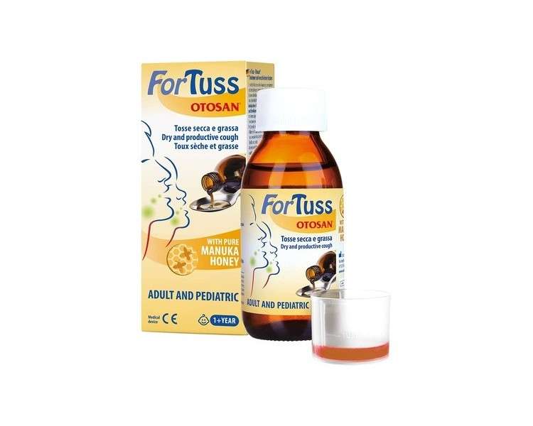 Otosan ForTuss Cough Syrup with Manuka Honey for Dry and Mucus Cough 1g 93287