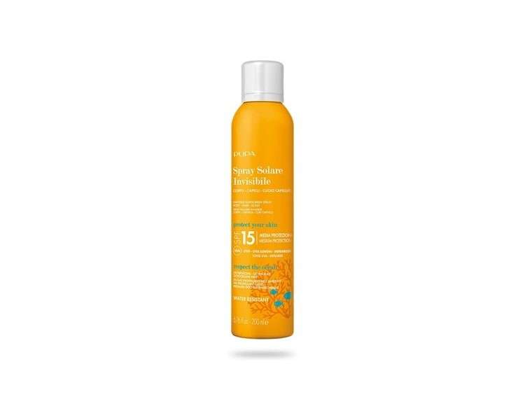 Invisible Sunscreen Spray SPF15 200ml