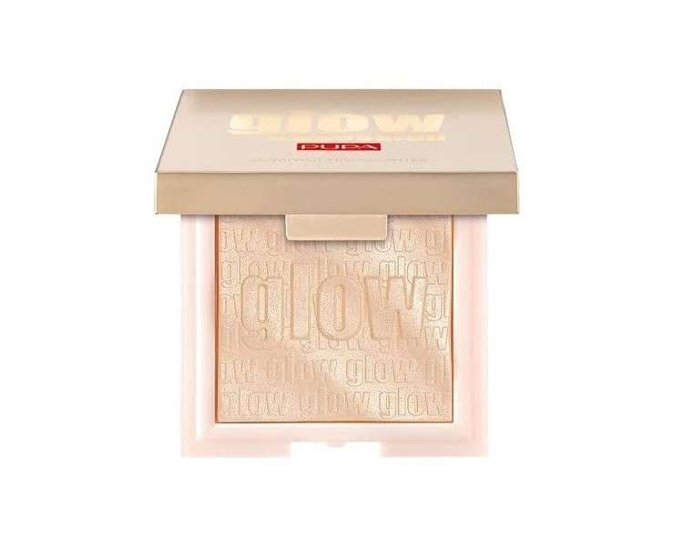 Pupa Glow Obsession Compact Highlighter 100 Light Gold 6g