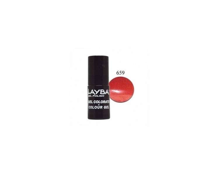 LAYLA Layba Gel Polish Semipermanent Nail Polish Red Passion